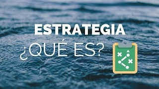 El origen de la estrategia [upl. by Etnoid]