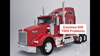 Common Kenworth T800 Problems [upl. by Nnylaj120]