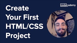 Create your first HTMLCSS project [upl. by Leahcimaj]