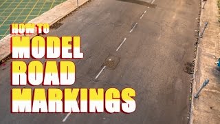 How to Model Road Markings [upl. by Averil]