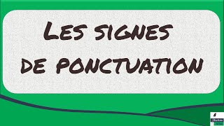 Les signes de ponctuation [upl. by Auqinaj312]