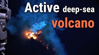 Underwater Volcanic Eruption Clip 1 [upl. by Airotkiv132]