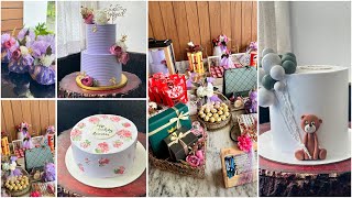 Cake vlogcakerybyfiroza cakevlog engagementhamper [upl. by Enelyahs]