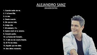 MIX ALEJANDRO SANZ  GRANDES ÉXITOS🎶 [upl. by Donavon294]