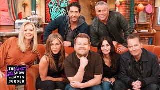 James Corden Visits the Cast at the Friends Reunion [upl. by Egwan]