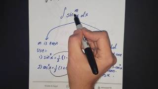 Trigonometric Integrals  Part 1 [upl. by Sordnaxela]