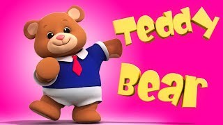 Teddy Bear Teddy Bear Turn Around  Nursery Rhymes  Songs For Children [upl. by Jamnes]