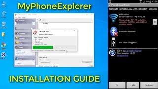 MyPhoneExplorer Installation Guide for Windows and Android 2019 [upl. by Guod468]