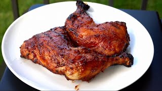 Grilled BBQ Chicken On A Gas Grill  Nail Every Barbecue With This Recipe  All Insights Included [upl. by Binnings]