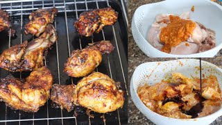 EASY OVEN GRILLED CHICKEN  The BEST Method [upl. by Boor]