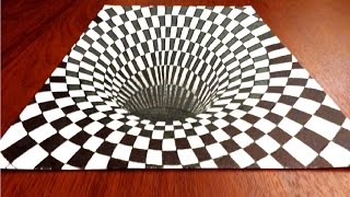 ILUSIÓN ÓPTICA  Dibujo en 3D  Selbor [upl. by Jonati200]