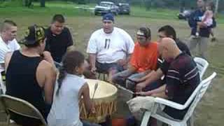 Traditional Ojibwe Drumming [upl. by Catton]