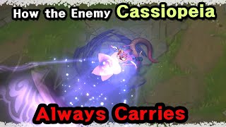 SECRET Cassiopeia Tips amp Tricks  Dodge Q or Die [upl. by Evander]