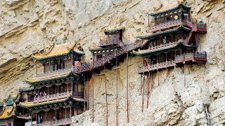 Chinas Hanging Monastery  4K [upl. by Inoue]