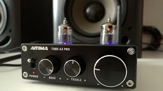 Aiyima TUBE A3 PRO preamp  Boost your amplifier with prime sound and EQ review [upl. by Latsyrk530]