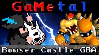 Bowser Castle Mario Kart Super Circuit  GaMetal Remix [upl. by Nordek511]