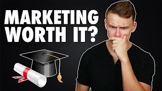 Is a MARKETING DEGREE worth it [upl. by Okoyk]