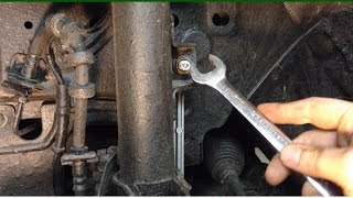 Ford Escape Front End Rattle Over Bumps Stabilizer Links [upl. by Amii]