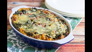 Swiss Chard and Sausage Strata [upl. by Akemit]