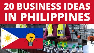 20 Business Ideas in Philippines to Start Your Own Business [upl. by Alex]