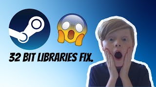 How To Fix quotMissing 32bit Librariesquot When Installing Steam [upl. by Ennaitsirhc]