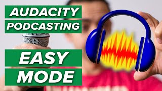 How to Record and Edit a Podcast in Audacity Complete Tutorial [upl. by Anirbas443]