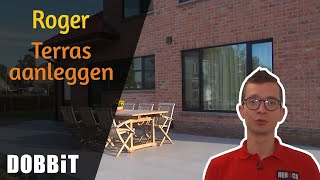 Roger  Terras aanleggen [upl. by Adnilem]