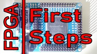 FPGA first steps in Quartus II Altera [upl. by Yemrej]