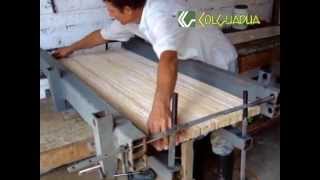 laminados de guadua bambu laminated bamboo [upl. by Pirali]