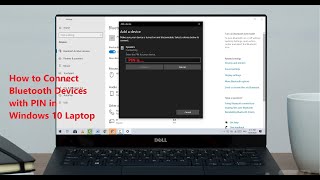 How to Fix Bluetooth Connecting Issue “Enter the PIN for your Device” in Laptop [upl. by Lenka]