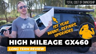 High Mileage GX460 One Year Review  Total Cost of Ownership [upl. by Netsew213]