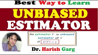 Unbiasedness Estimator  For good Point Estimator [upl. by Raddie443]