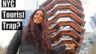 The Vessel at Hudson Yards  NYC Tourist Trap or Must Visit New York Attraction Review [upl. by Abebi]