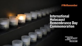 International Holocaust Remembrance Day Commemoration 2020 [upl. by Alejna]