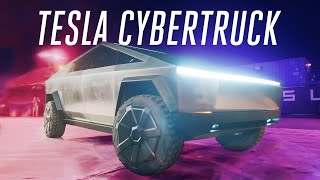 Tesla Cybertruck first ride inside the electric pickup [upl. by Fesoj]