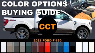 2021 Ford F150  Color Options Buying Guide [upl. by Belldas]