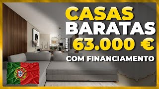 CASAS BARATAS EM PORTUGAL  FINANCIAMENTO CASAS NOVAS [upl. by Faustus]