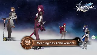 Honkai Star Rail Meaningless Hidden Achievement [upl. by Rugg]