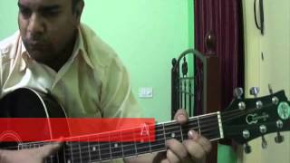 Chandi Jaisa Rang Hai Tera on Guitar [upl. by Mauer516]