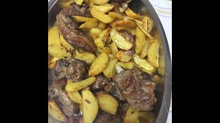 AGNELLO AL FORNO CON PATATE [upl. by Nala]