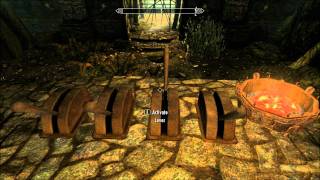 Skyrim  Harmugstahl Puzzle Guide 4 Levers HD [upl. by Gasparo401]