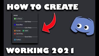 How To Create Role DividersCategories For Your Discord Server In 2021 [upl. by Kizzie]