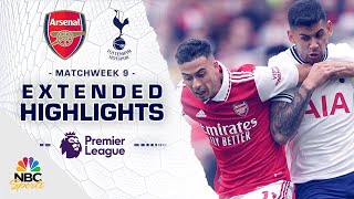 Arsenal v Tottenham Hotspur  PREMIER LEAGUE HIGHLIGHTS  1012022  NBC Sports [upl. by Brasca823]