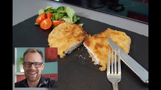 How to Make Munich Schnitzel  German Recipes  Episode 12 [upl. by Nikral]