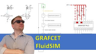 GRAFCET  Festo FluidSIM [upl. by Anaugal]