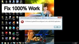 How to Fix Exe Not a Valid Win32 Application Error In All Windows tutorial [upl. by Beale]