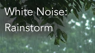 Rainstorm Sounds for Relaxing Focus or Deep Sleep  Nature White Noise  8 Hour Video [upl. by Biernat]