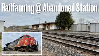 Morrisburg ON Railfanning at Abandoned Station History amp VIACN Action viarail canadiannational [upl. by Candi677]