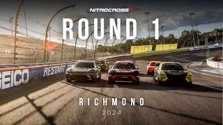 Nitrocross Richmond  2024 Round 1  Full Broadcast [upl. by Scrivenor428]