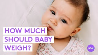 How Much Should My Baby Weigh  What to Expect [upl. by Meekar]